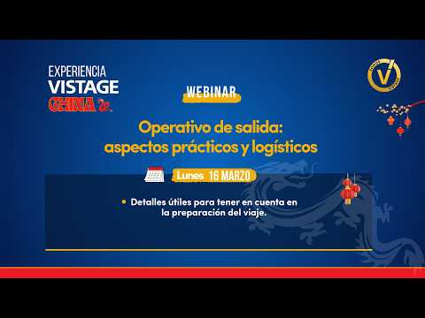 WEBINAR "Operativo de salida: aspectos prácticos y logísticos" - 16 de Marzo