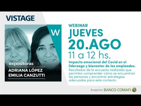 Webinar 20AGO Impacto emocional del Covid en el liderazgo y el bienestar de los empleados