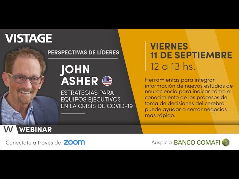 Webinars 11 SEPT "Estrategias para equipos ejecutivos en la crisis de Covid-19"