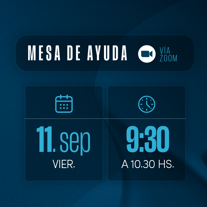 Mesa de ayuda - 11 septiembre