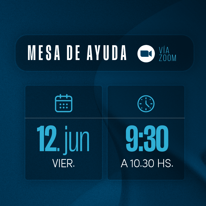 Mesa de ayuda - 12 junio